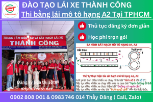 thi bằng lái xe hạng A2