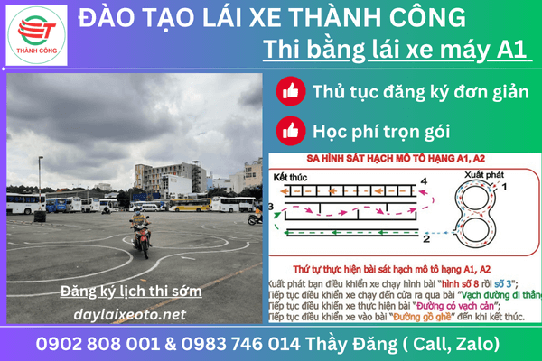 thực hành tại sân thi tphcm