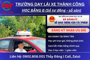 học bằng lái ô tô tại bình tân