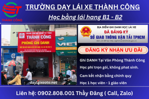 học bằng lái xe ô tô quận tân bình