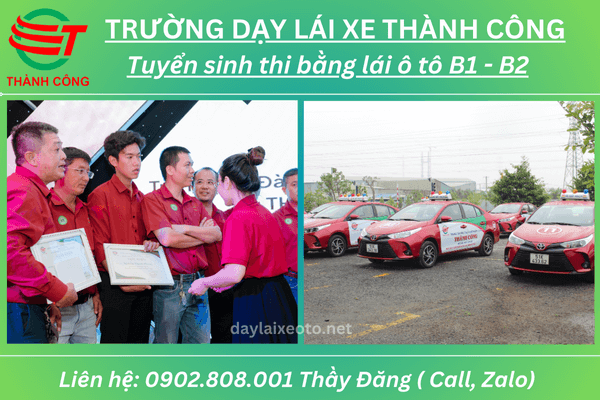 học lái ô tô b1 số tự động tphcm