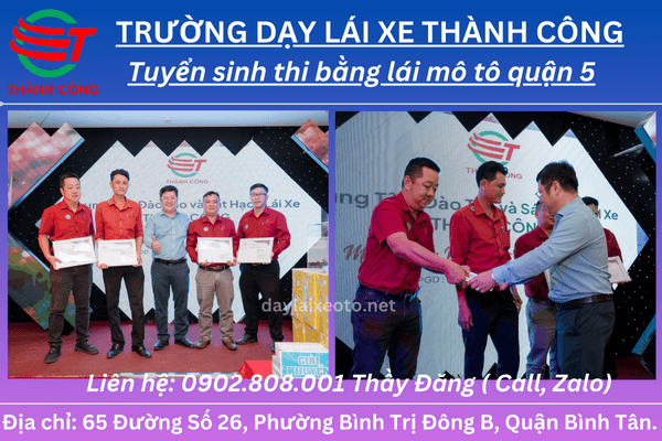 ghi danh học bằng a2 tại quận 5