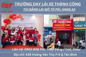 học bằng lái mô tô a2 quận phú nhuận